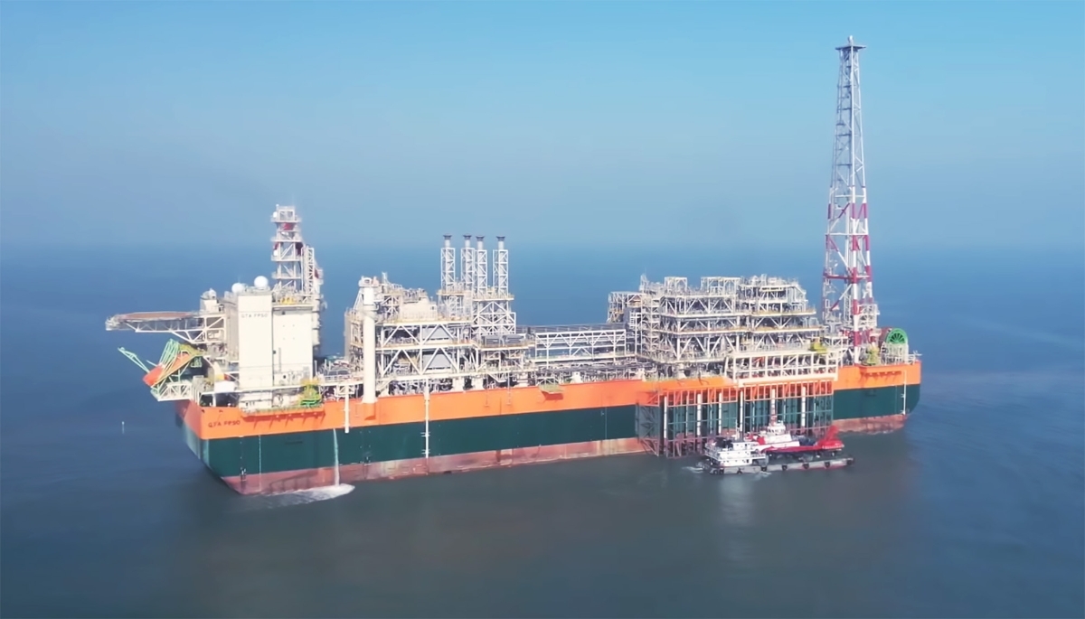The Grand Tortue project's floating production, storage and offloading facility