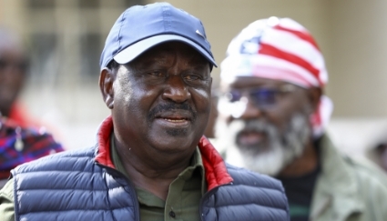 Kenyan opposition leader Raila Odinga on 2 May 2023.