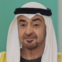 Mohammed bin Zayed Al-Nahyan. © Alexei Nikolsky/Sputnik/Kremlin pool/EPA/MaxPPP