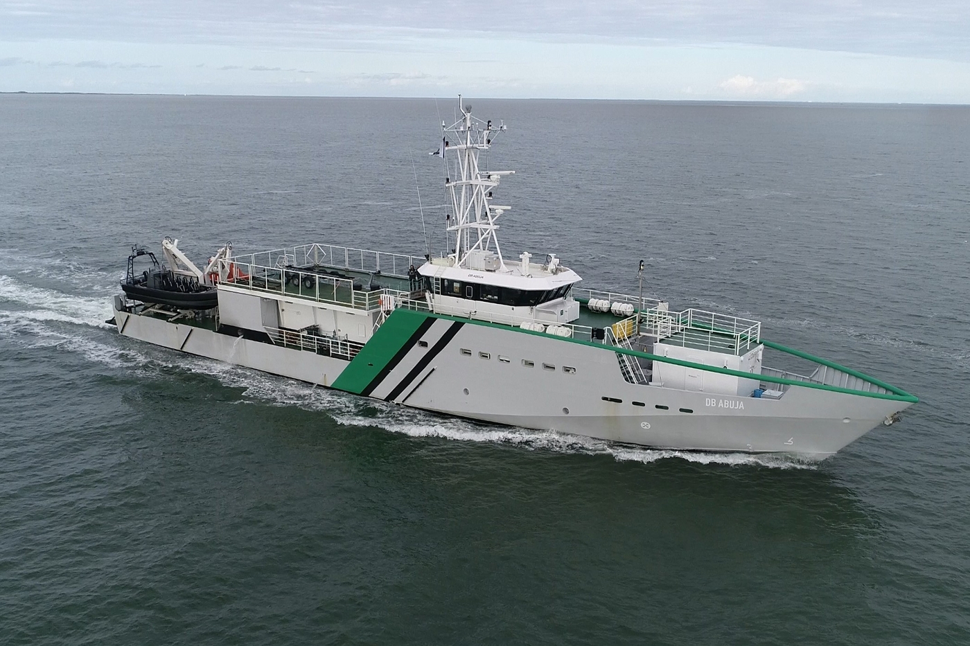 The DB Abuja, supplied to Nigeria by Blue Octagon as part of the Deep Blue Project.
