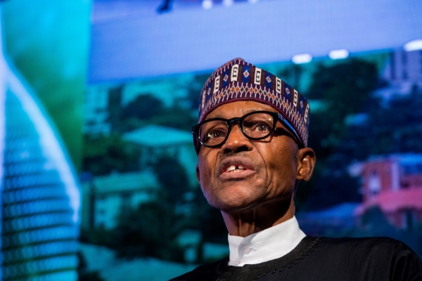 Nigeria's president, Muhammadu Buhari