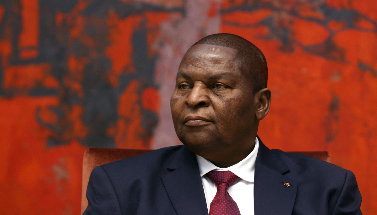 CAR President Faustin-Archange Touadéra.