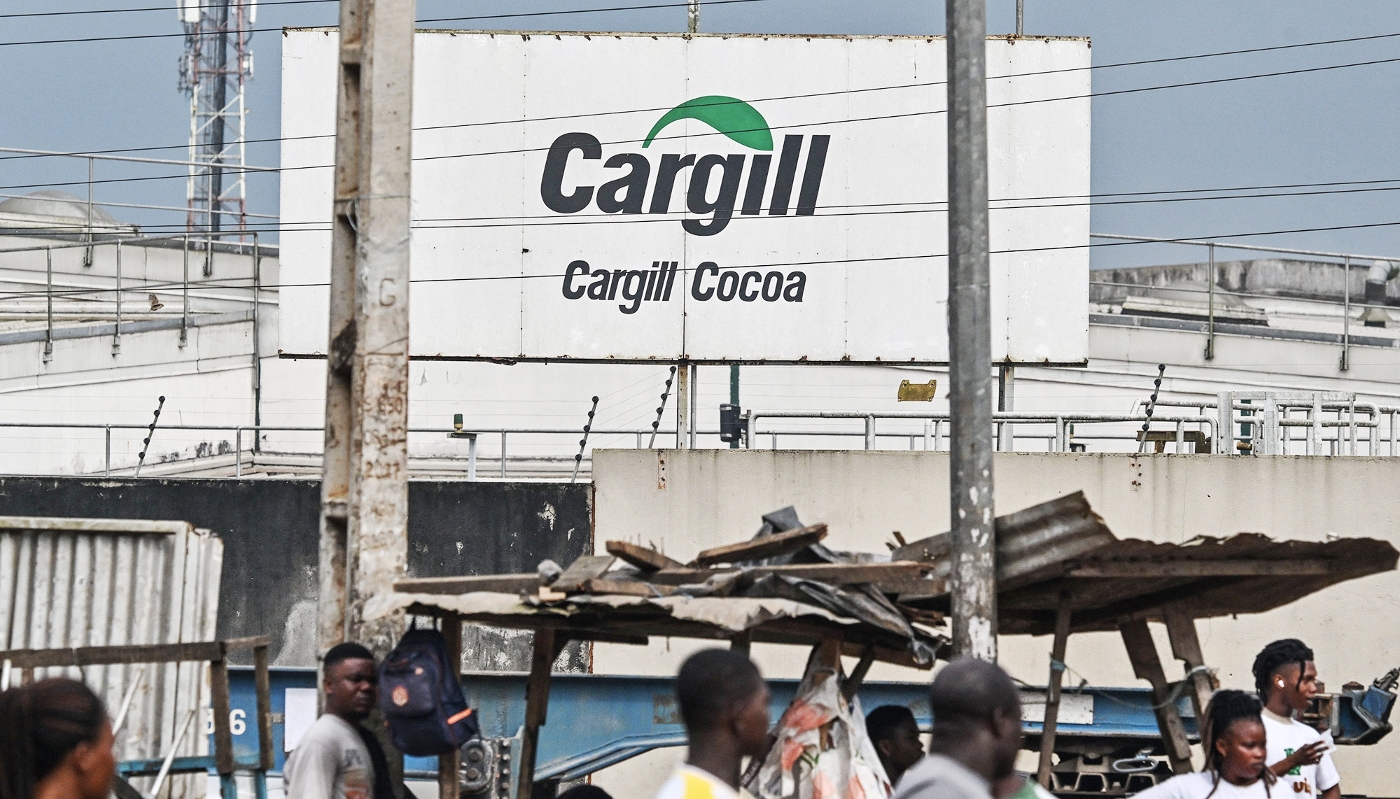 A Cargill Cocoa factory in Yopougon, Abidjan, 17 July 2023.