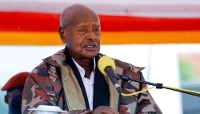 Ugandan President Yoweri Museveni in Fort Portal, Uganda, on 29 September 2026.