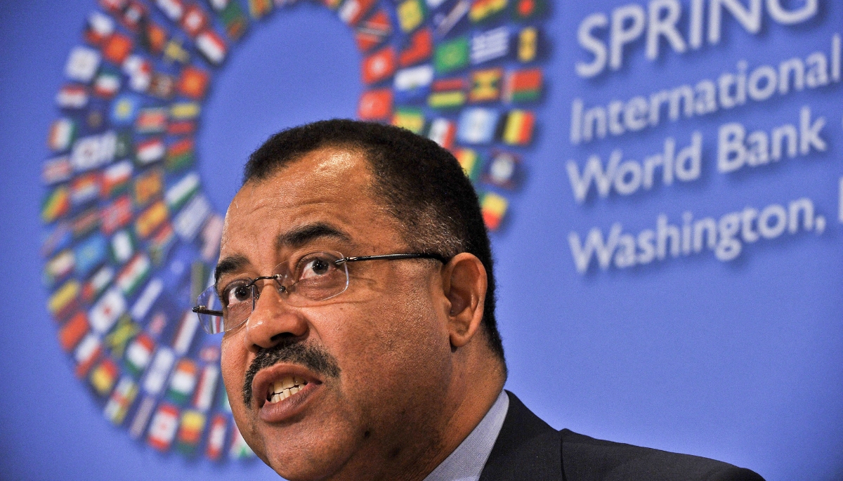 Former Mozambique's Finance Minister Manuel Chang in Washington on April 21, 2012.