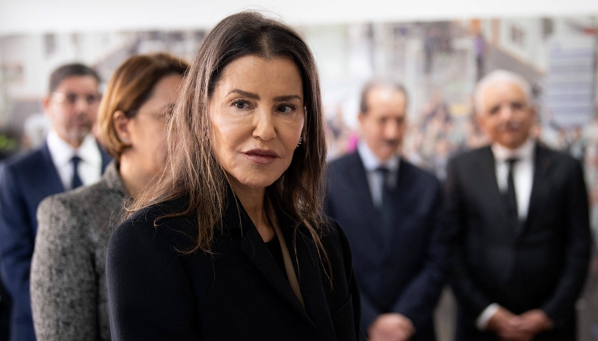 Princess Lalla Meryem, in Rabat, October 2024.