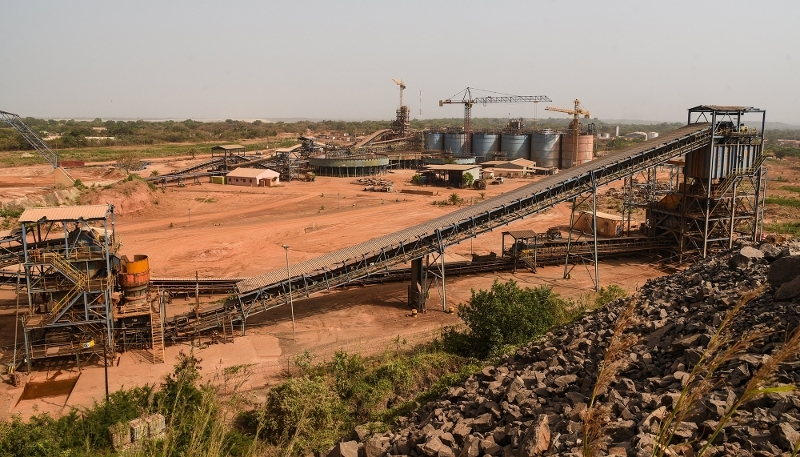 The Morila gold mine, in Sanso, Mali, in December 2017.