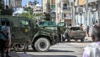 Federal army soldiers on patrol in Mogadishu on 4 June 2026.