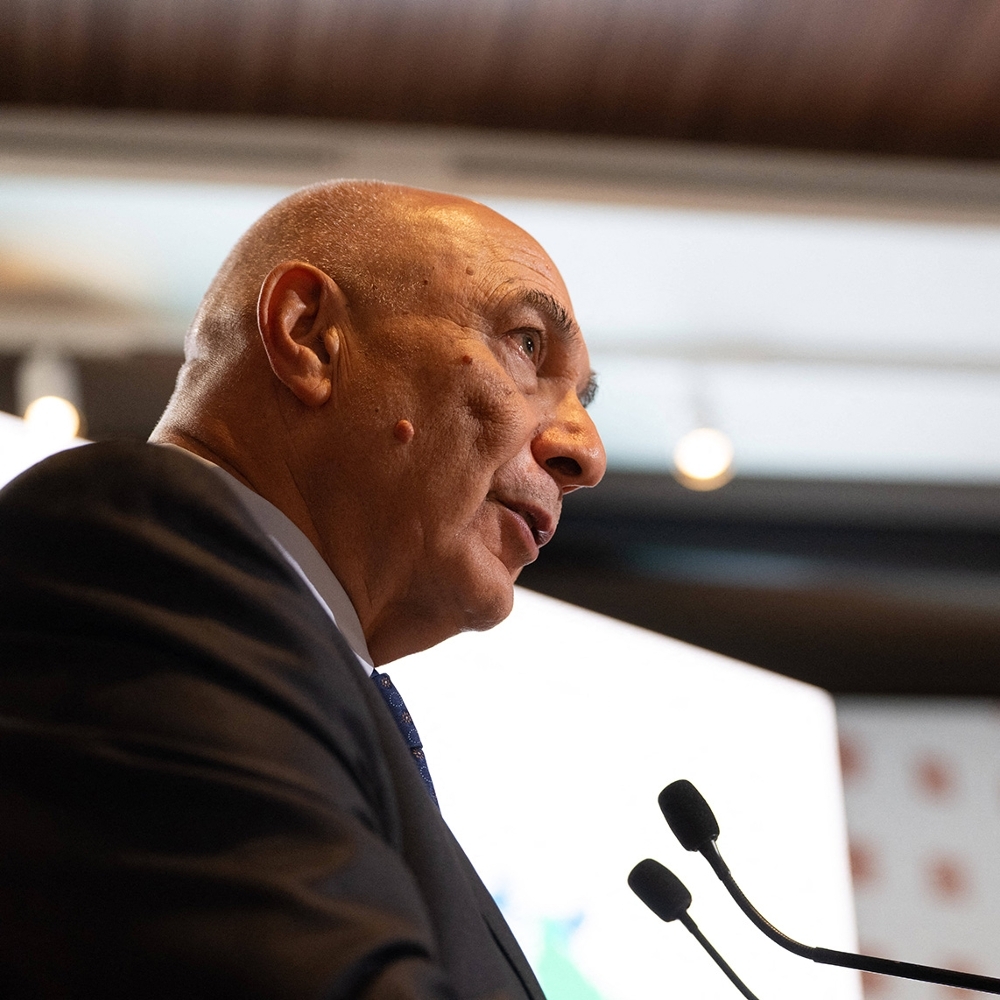 Mostafa Terrab, CEO of the OCP Group, in Rabat on 30 October 2024.