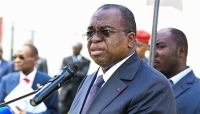 Cameroon’s finance minister, Louis-Paul Motaze, in Yaoundé on 9 December 2025.