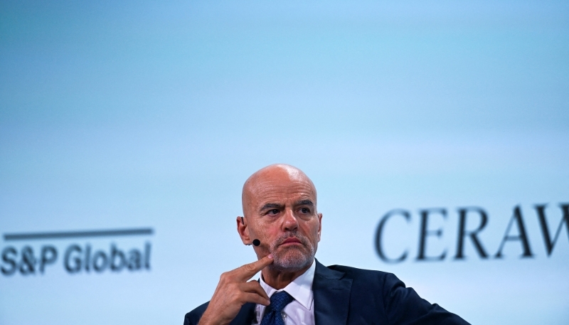 ENI CEO Claudio Descalzi during CERAWeek, in Houston, US, 19 March 2024.
