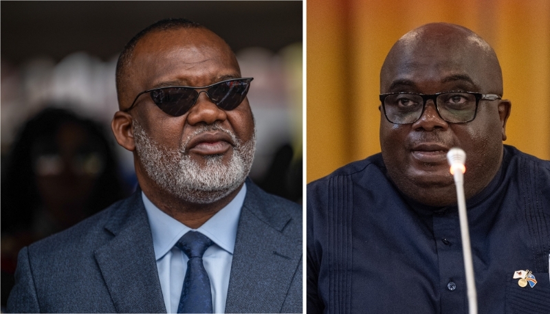 Two of the rebel leaders, Corneille Nangaa and Bertrand Bisimwa.