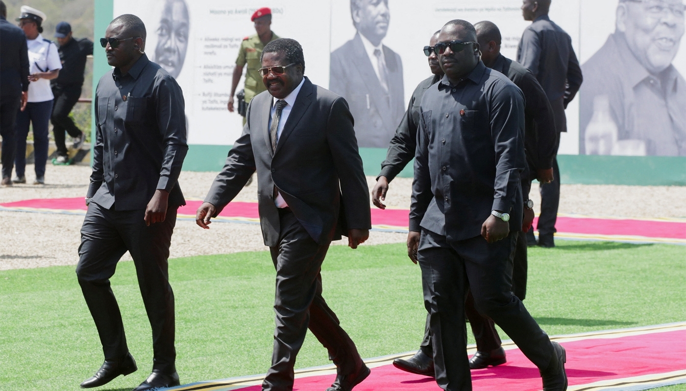 Former vice-president Emmanuel Nchimbi in eastern Tanzania, in August 2026.
