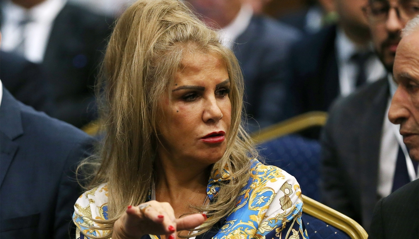 Saida Neghza, former president of the CGEA employers' organisation, in Algiers in October 2022.