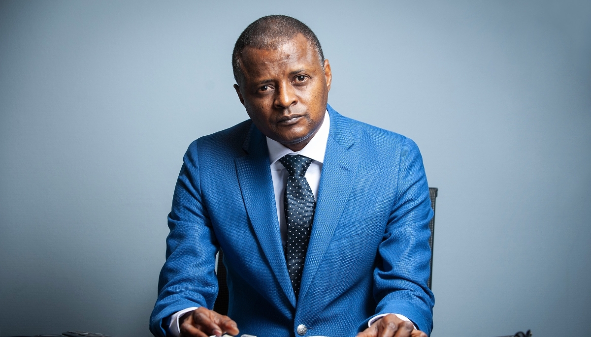 Chad Finance Minister Tahir Hamid Nguilin in Paris in November 2022.
