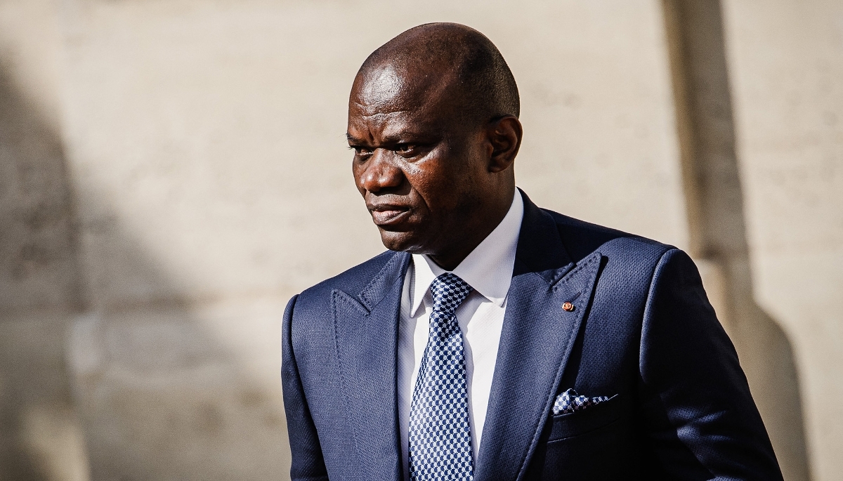 Gabonese President Brice Clotaire Oligui Nguema in Paris, on 20 July 2026.