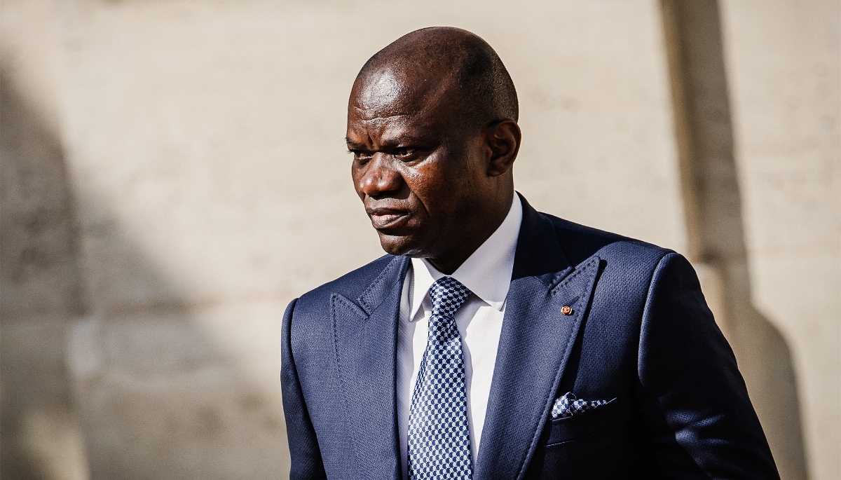 Gabonese President Brice Clotaire Oligui Nguema in Paris, in July 2026.