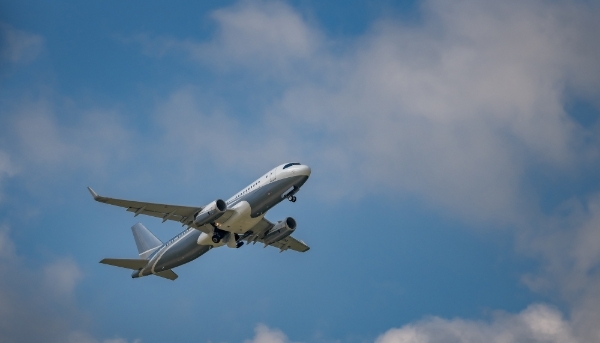 An Airbus A320-232 Prestige, registered VP-CHA and used by Cameroon's President Paul Biya, takes off from Geneva Airport (Switzerland) on its way to Yaoundé, on 1 October 2025.