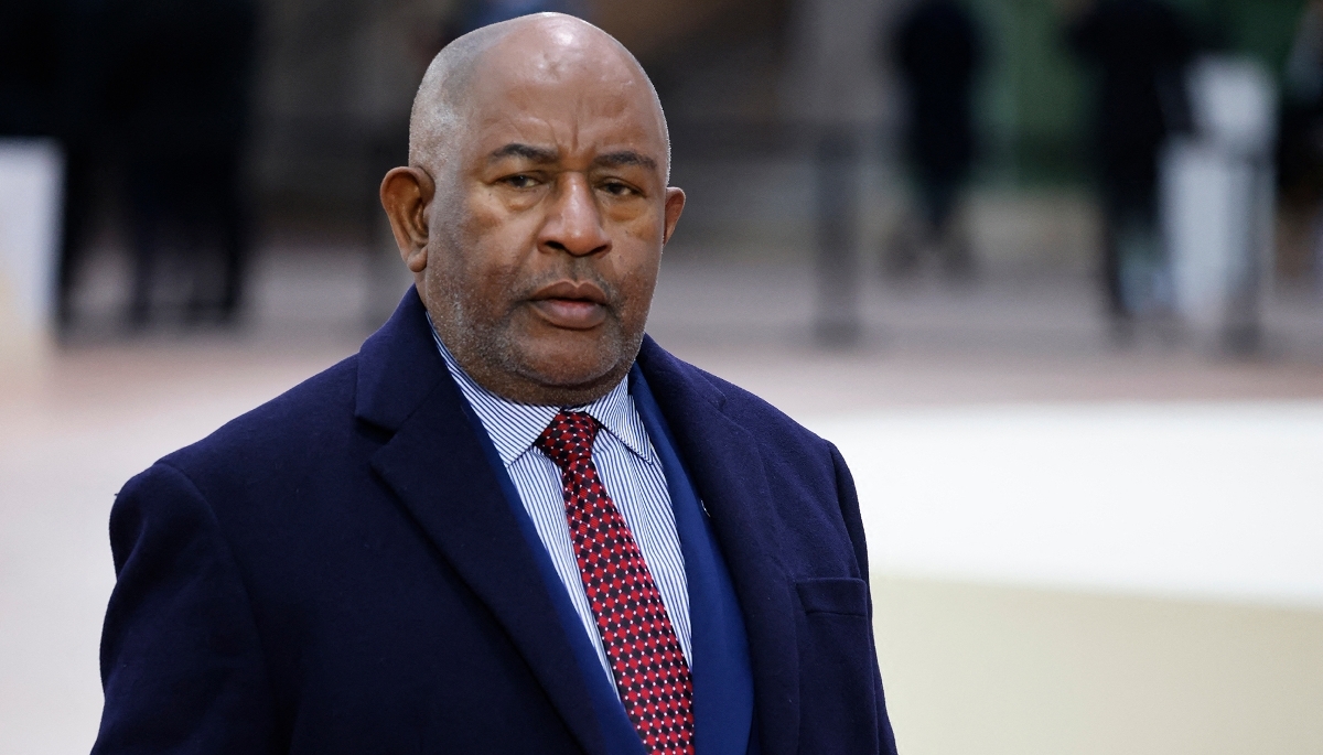 President of The Comoros, Azali Assoumani, in Paris in February 2025.