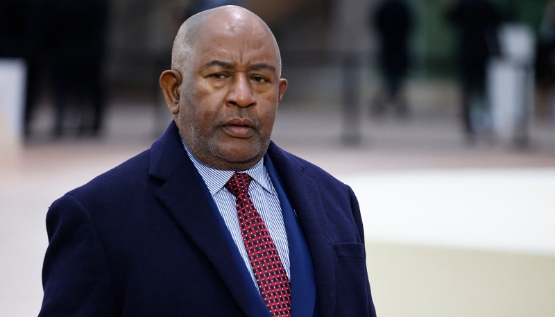 President of The Comoros, Azali Assoumani, in Paris in February 2025.