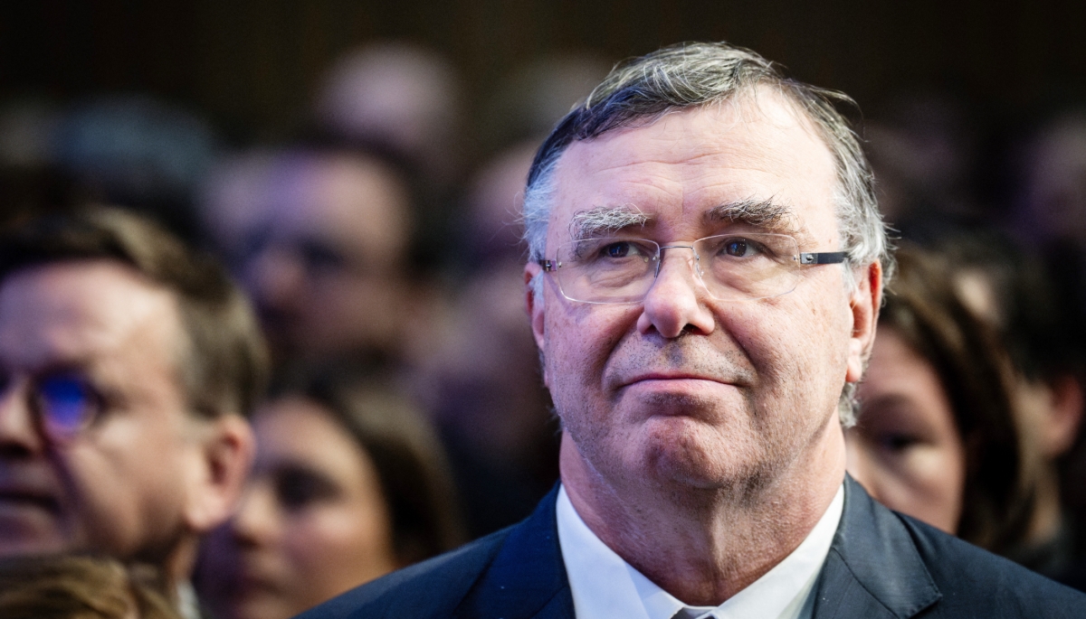 TotalEnergies CEO Patrick Pouyanné in Paris, 8 January 2024.