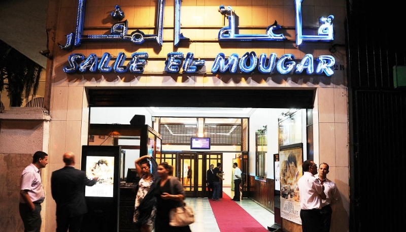 Algiers' Salle el-Mougar cinema during the world premiere of 'Ce que le jour doit à la nuit', 7 September, 2012.