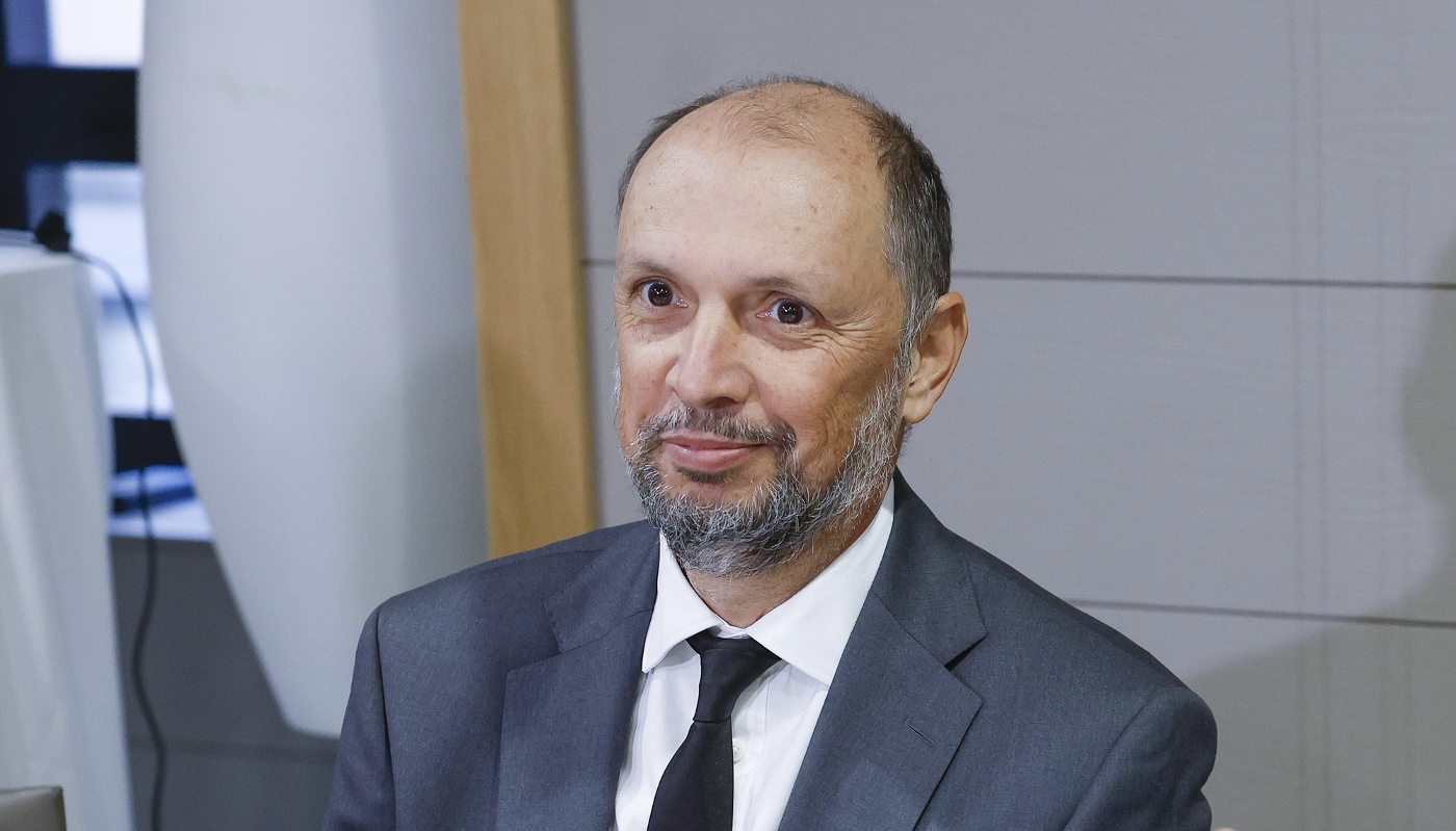 Moroccan minister of investments, Mohcine Jazouli, in Bilbao, Spain, on 30 January, 2024.