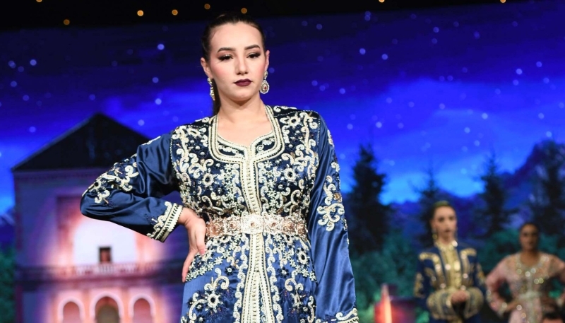 A caftan fashion show in Casablanca, on 6 November, 2021.