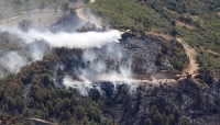 An Air Tractor AT-802 fighting forest fires in Bejaia, Algeria, on 15 July 2026.