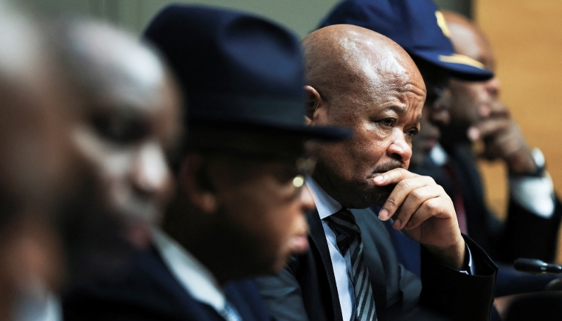 Former South African Police Minister Senzo Mchunu in Cape Town, 30 August 2024.