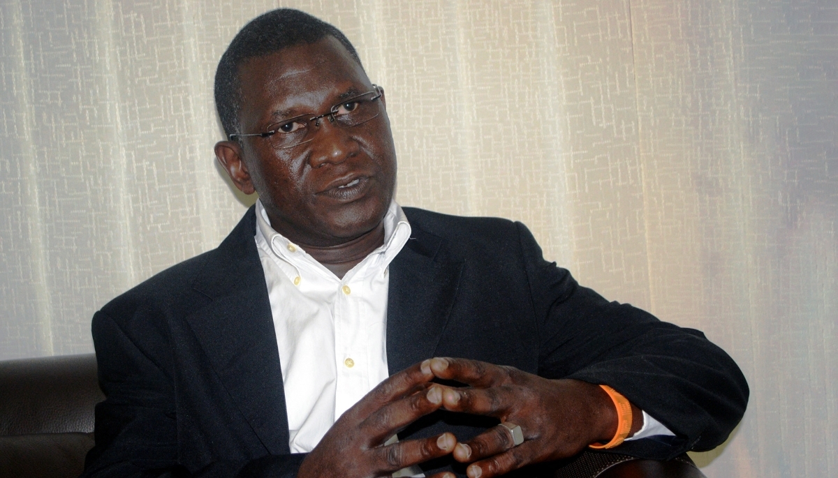 Ahmed Kanté in Conakry in 2013, when he was CEO of Guinea's public mining fund Soguipami. 