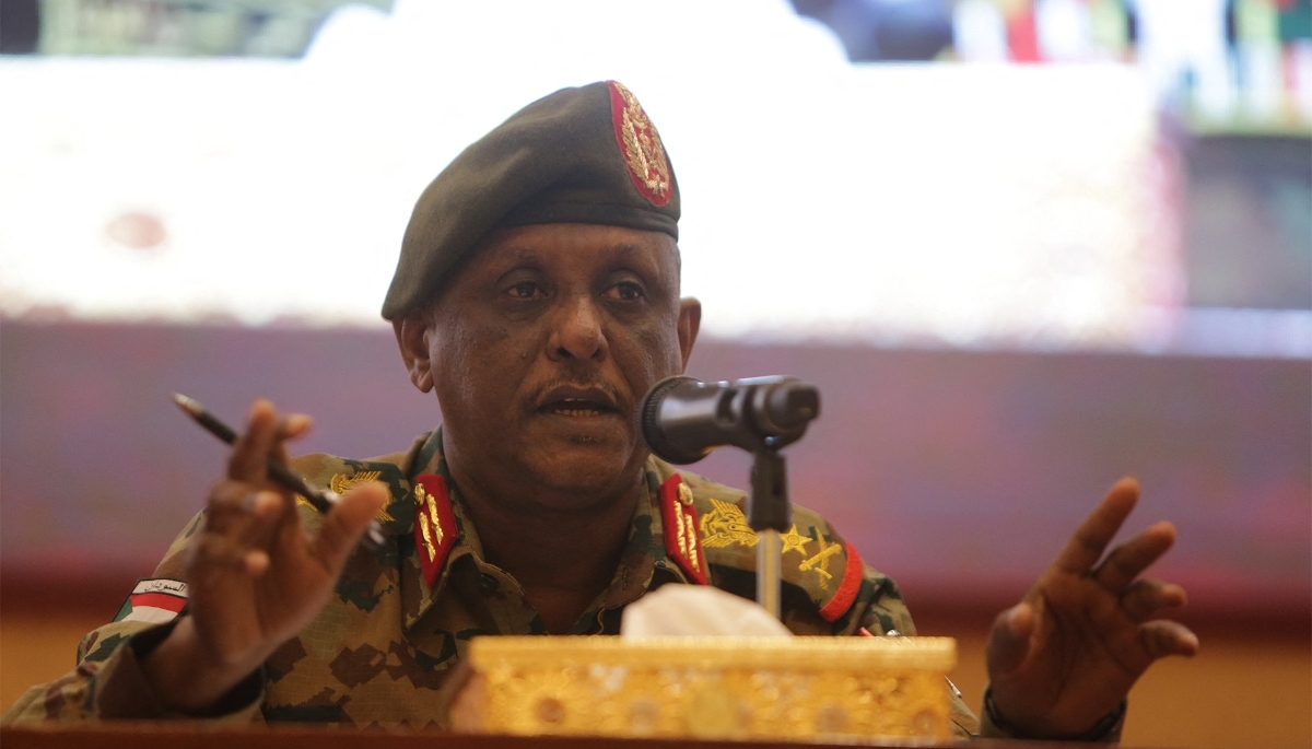 New Sudanese Armed Forces Chief of Staff Yasser al-Atta in Khartoum, Sudan, June 2019.