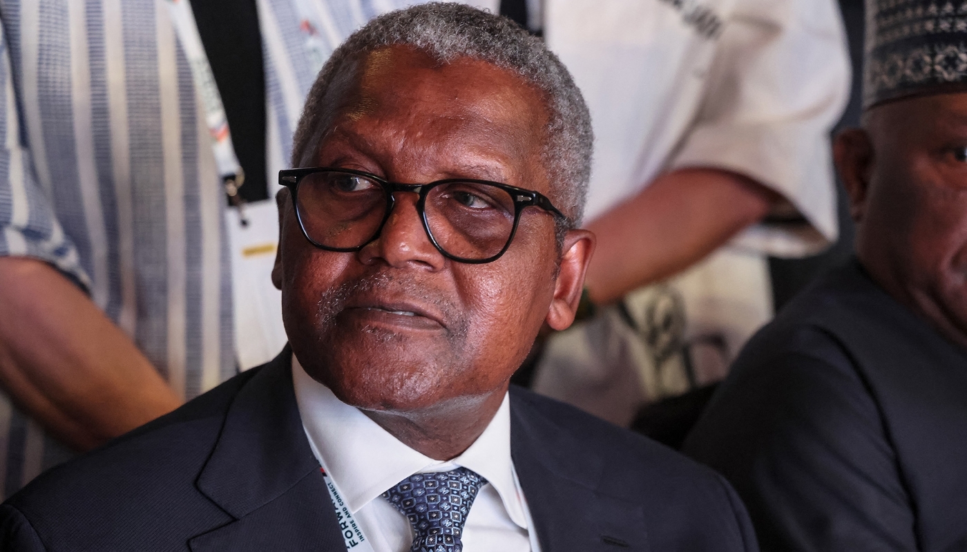 Nigerian businessman Aliko Dangote in Nairobi, Kenya, 11 May 2026.
