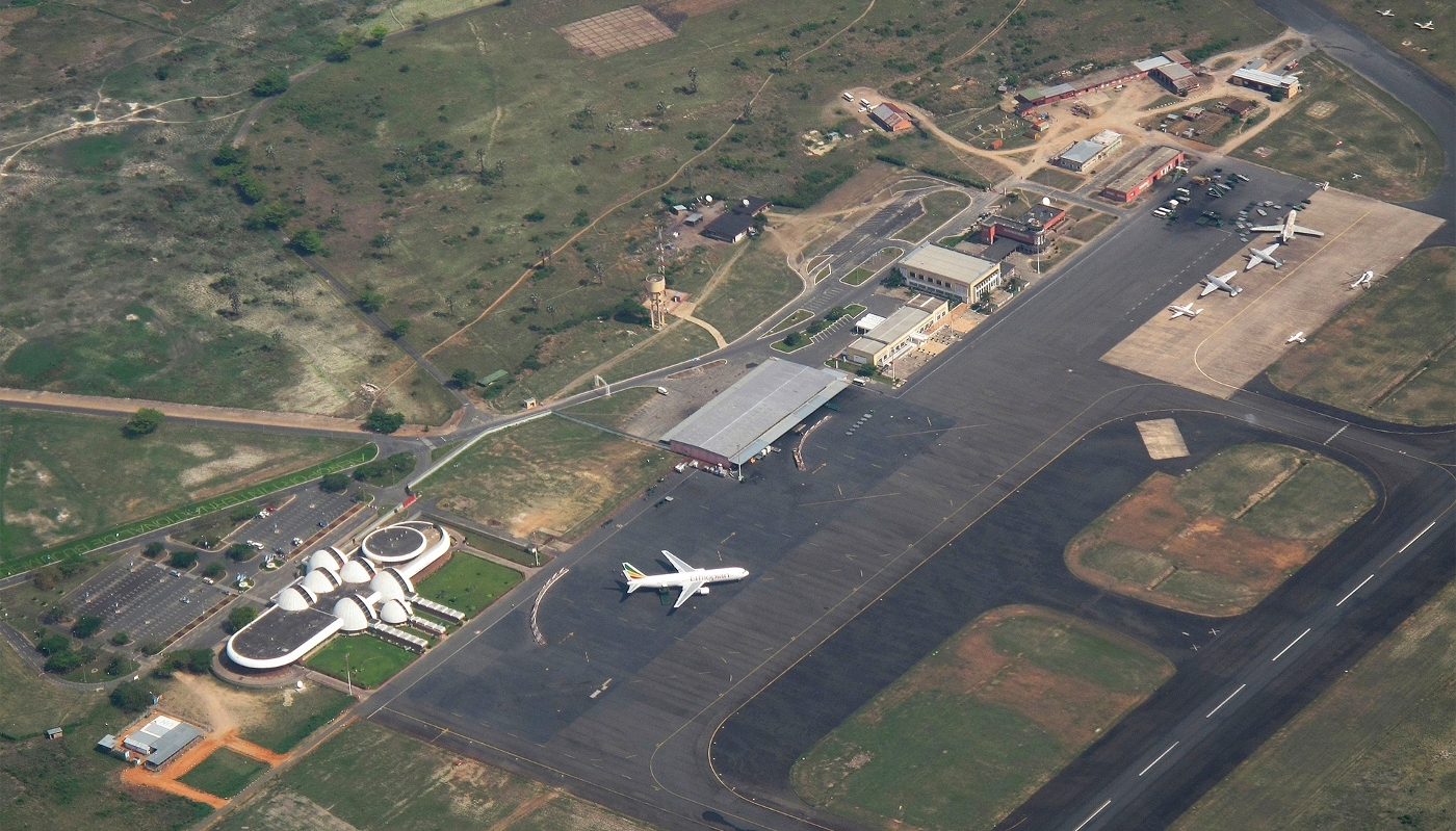 Bujumbura Airport, Burundi.