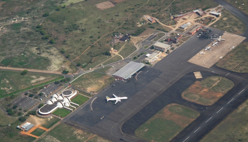 Bujumbura Airport, Burundi.