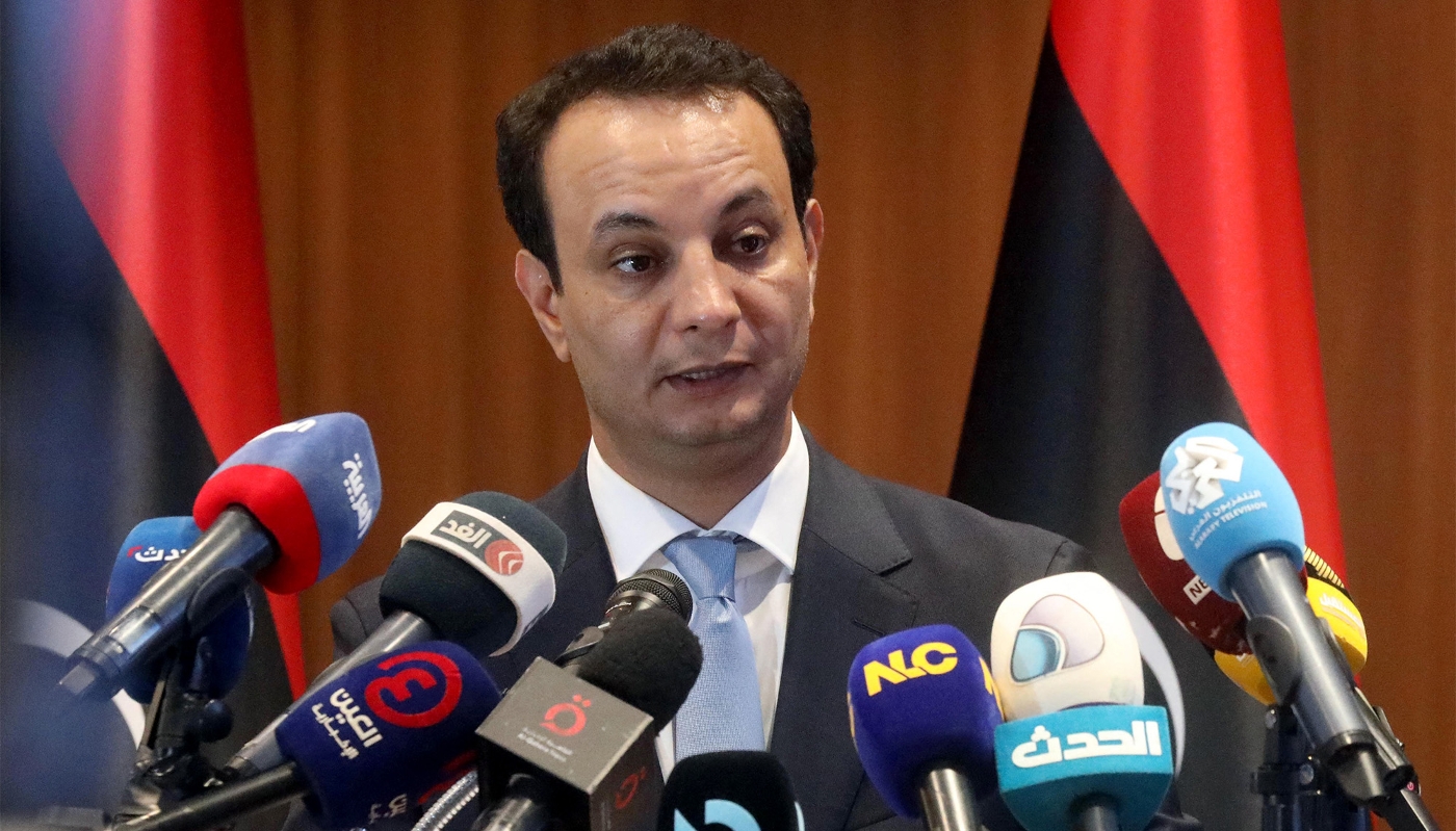 Belkacem Haftar, a son of Khalifa Haftar in Sebha, Libya, 5 September 2024.