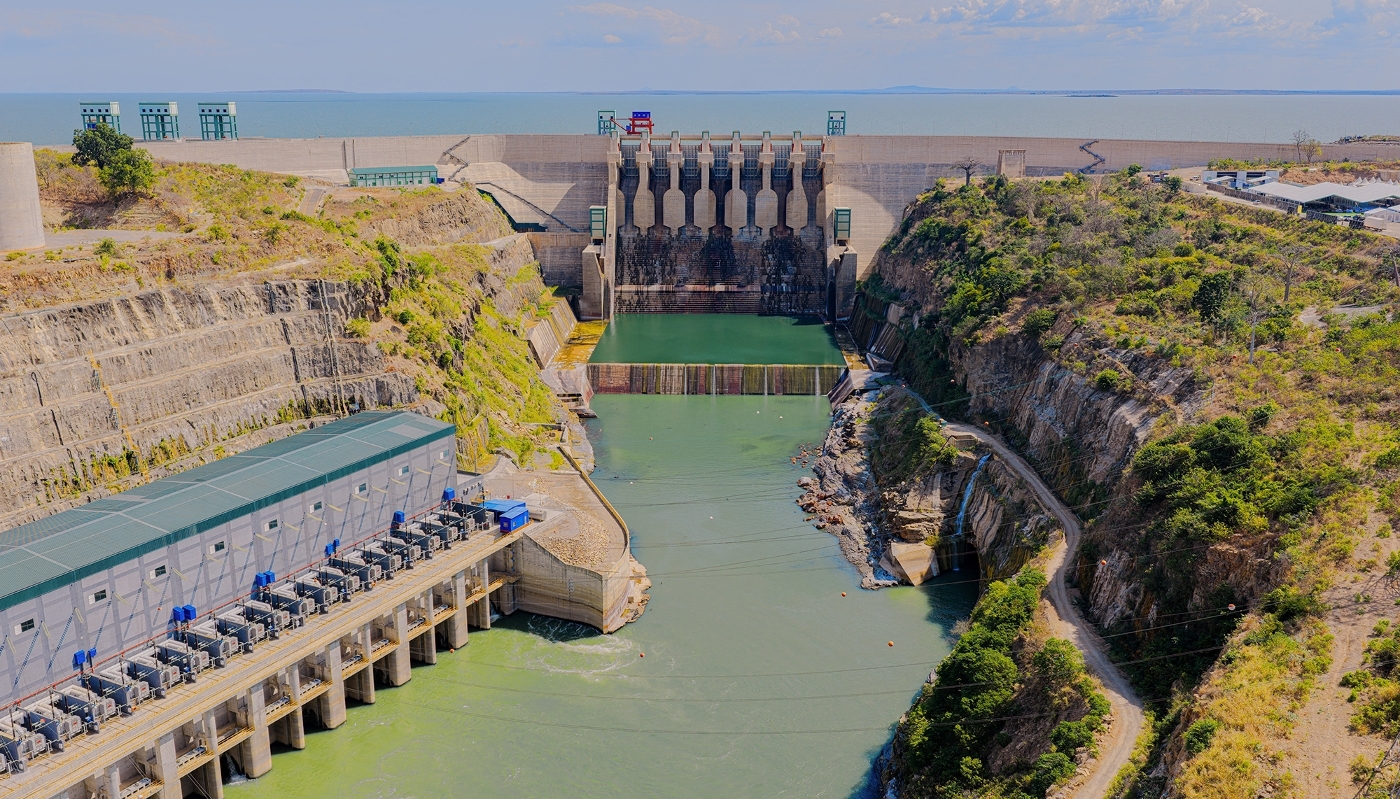 Tanzania's Julius Nyerere Hydropower Station on the Rufiji River (pictured here the day of its inauguration, 22 August 2026) is the result of Egyptian-Japanese collaboration.