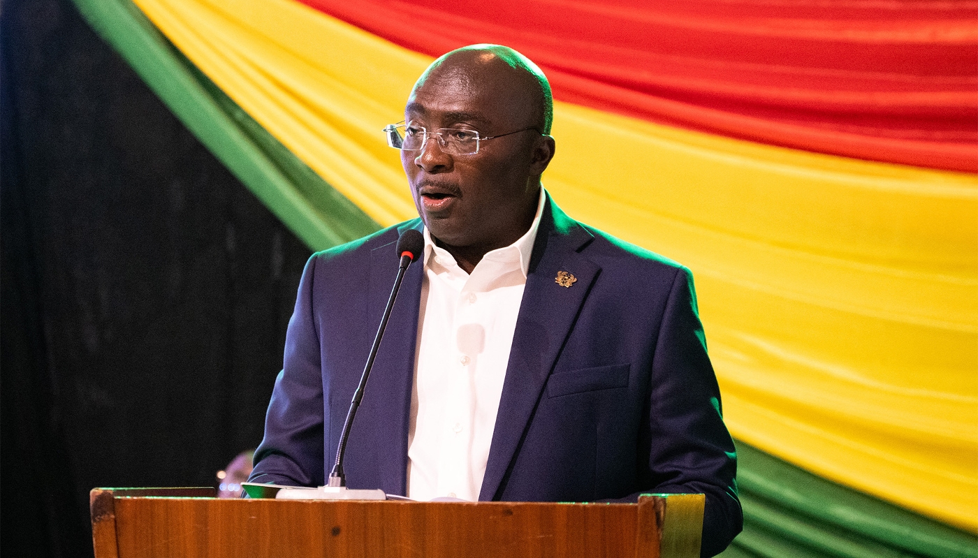 NPP candidate Mahamudu Bawumia in Accra on 28 November 2024.