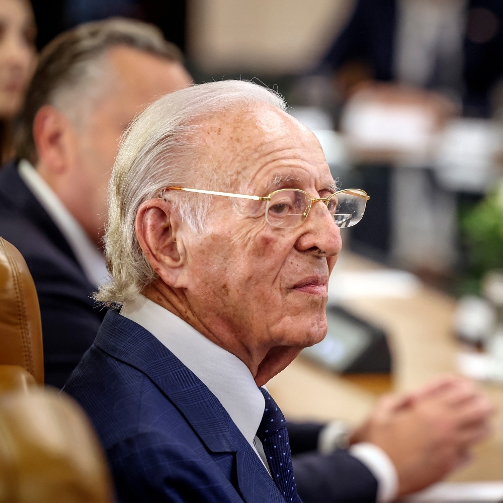 The CEO of BoA, Othmane Benjelloun, in Casablanca in March 2023. 