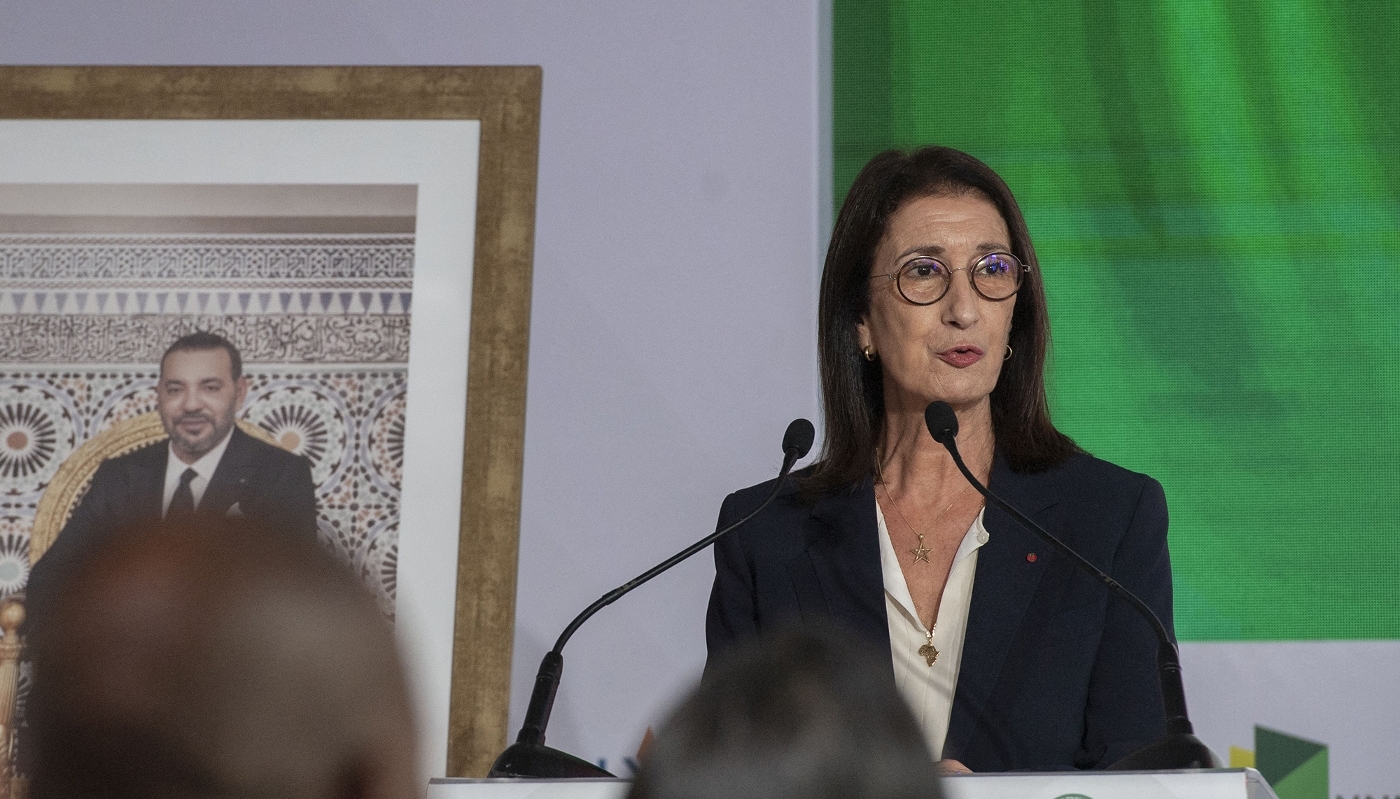 Amina Benkhadra, head of Morocco's Office National des Hydrocarbures et des Mines, in Rabat, Morocco, on 15 September 2022.