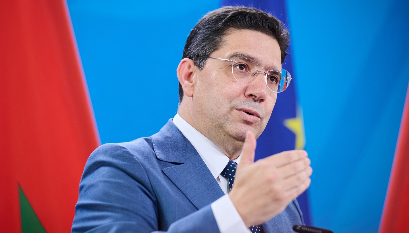 Moroccan Foreign Minister Nasser Bourita in Berlin, June 2024.