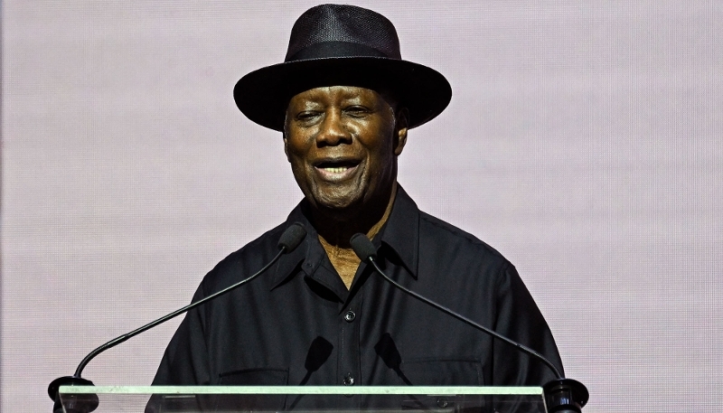 Alassane Ouattara launches the coffee and cocoa season in Abidjan on 1 October 2025.
