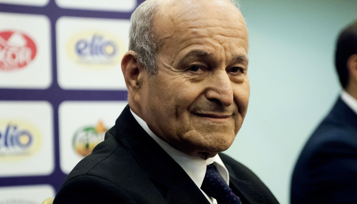 Issad Rebrab, CEO of the Cevital group, in Algiers on 8 May 2016.