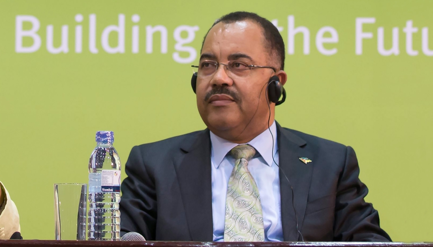Mozambique's former finance minister Manuel Chang in Maputo, in May 2014.