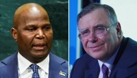 Mozambican President Daniel Chapo and TotalEnergies CEO Patrick Pouyanné.