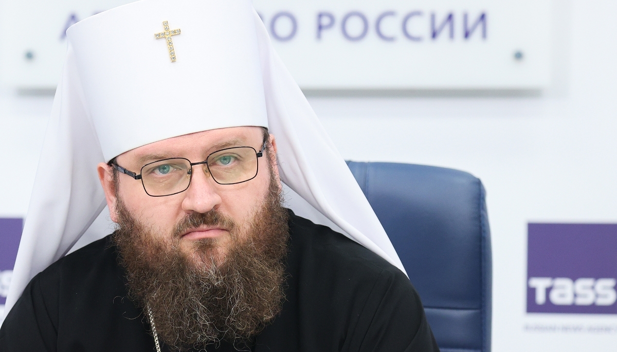 Bishop Constantine of Zaraysk, Russian Orthodox Exarch for Africa, in Moscow, in August 2025.