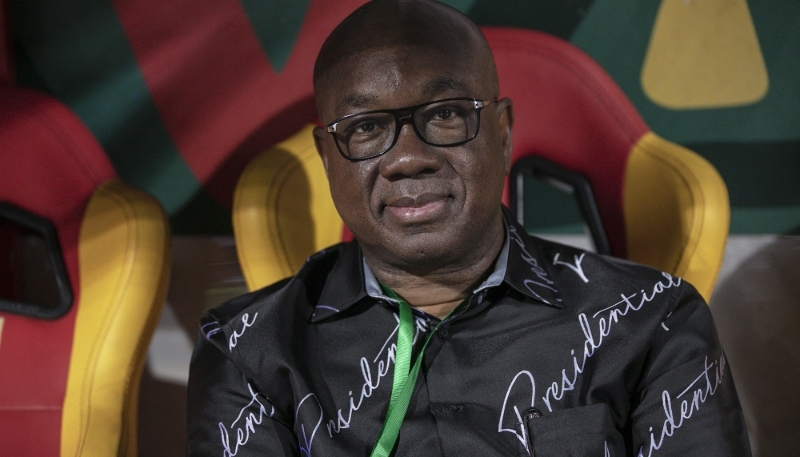 Yacine Idriss Diallo at Ahmadou Ahidjo stadium in Yaoundé, 10 Septembrer 2024.