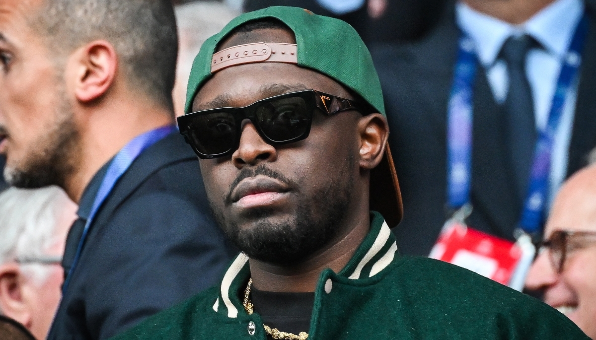 The singer Dadju in Paris, 7 May 2025.