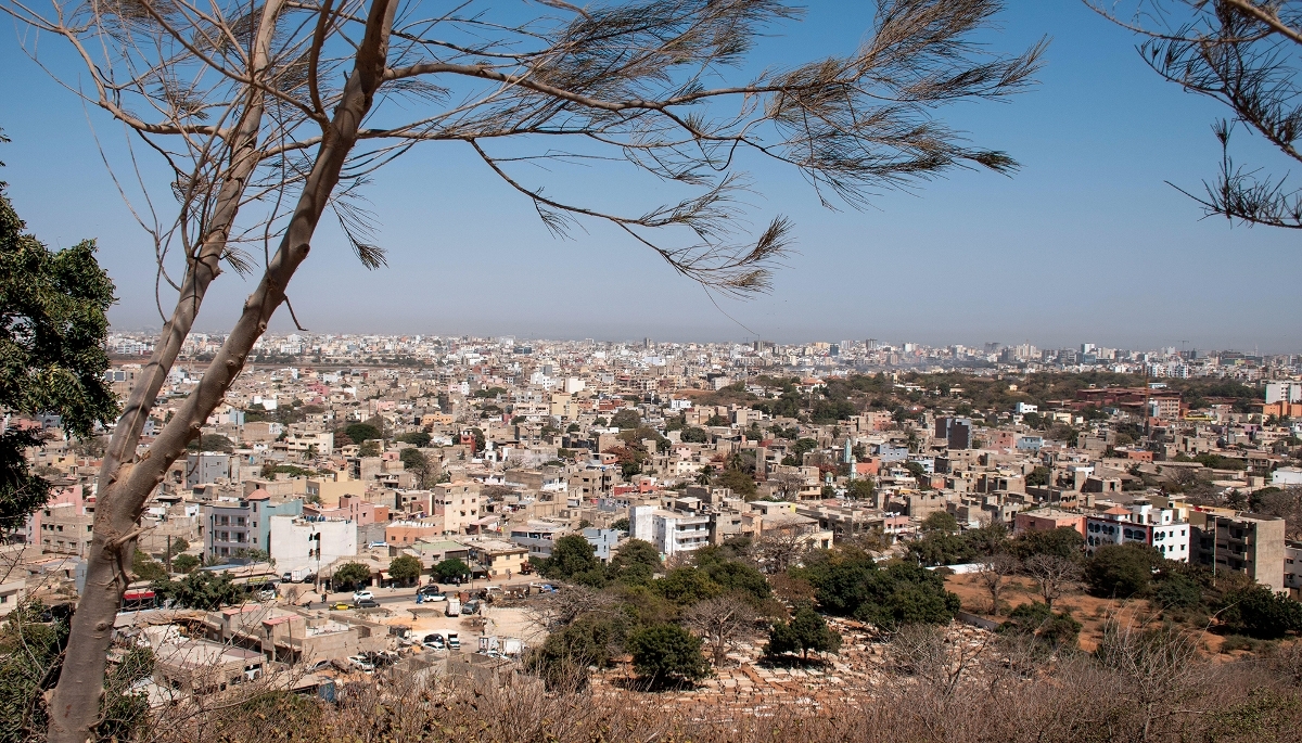 View of Dakar in March 2023.