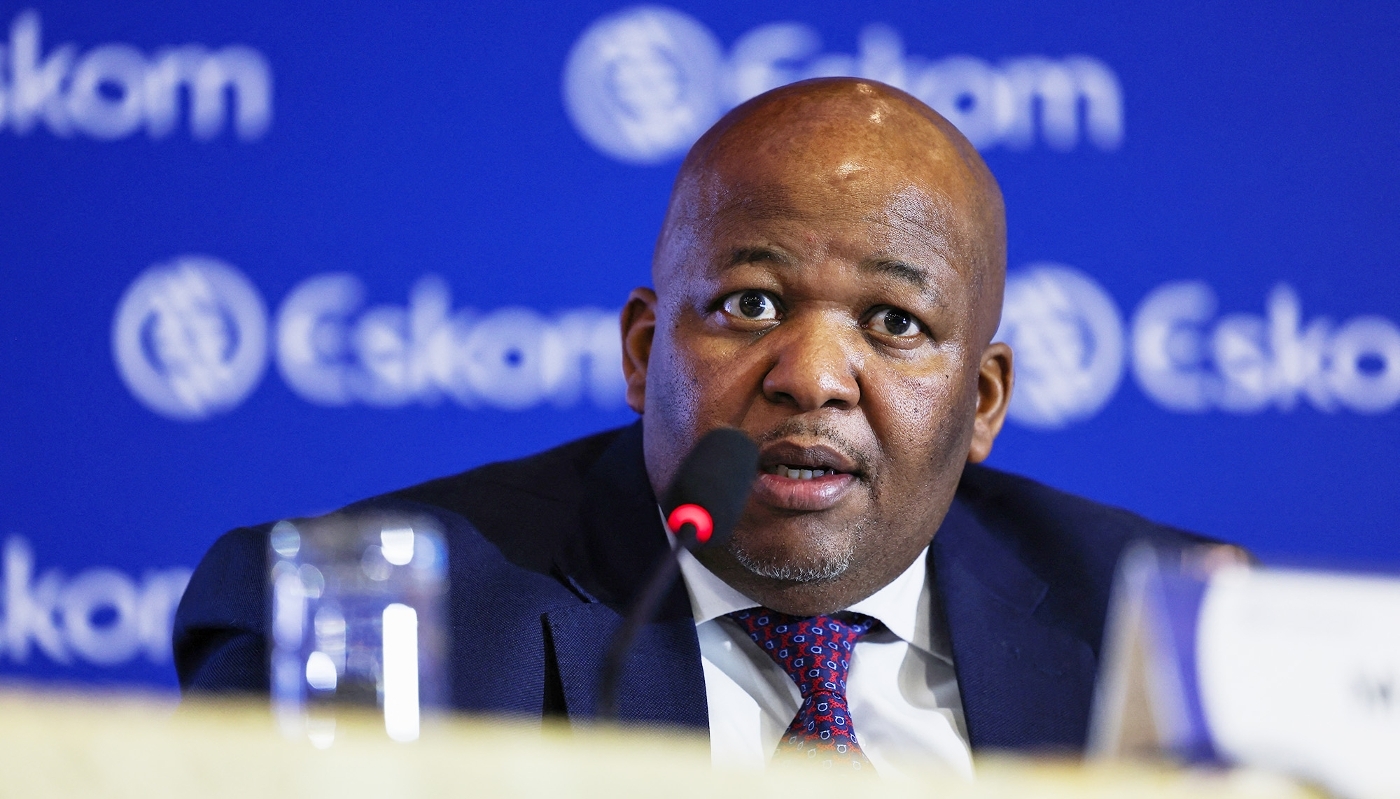 Eskom CEO Dan Marokane in Johannesburg, on 26 April 2024.
